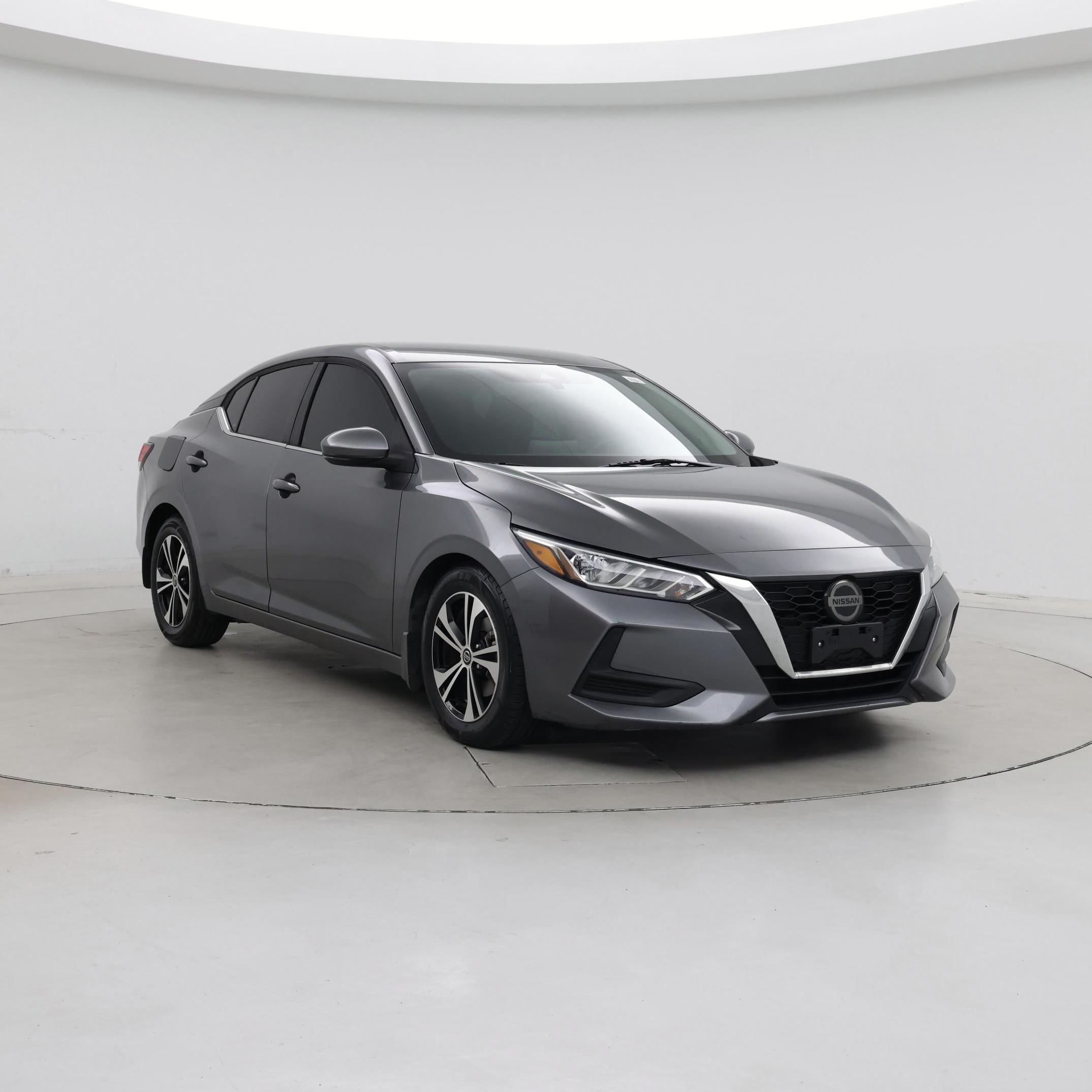 Gray 2020 Nissan Sentra Sedan Front-Wheel Drive Automatic
