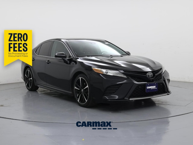 Black 2018 Toyota Camry Sedan Front-Wheel Drive Automatic