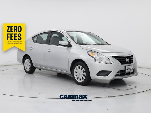 Silver 2018 Nissan Versa Sedan Front-Wheel Drive Automatic