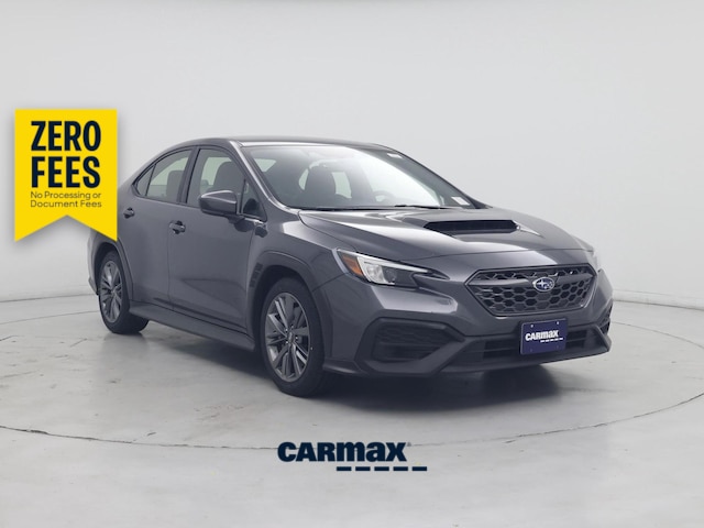 Black 2024 Subaru WRX Sedan All-Wheel Drive Manual
