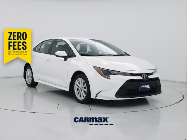 White 2023 Toyota Corolla Sedan Front-Wheel Drive Automatic