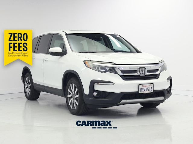 White 2020 Honda Pilot SUV / Crossover Front-Wheel Drive Automatic