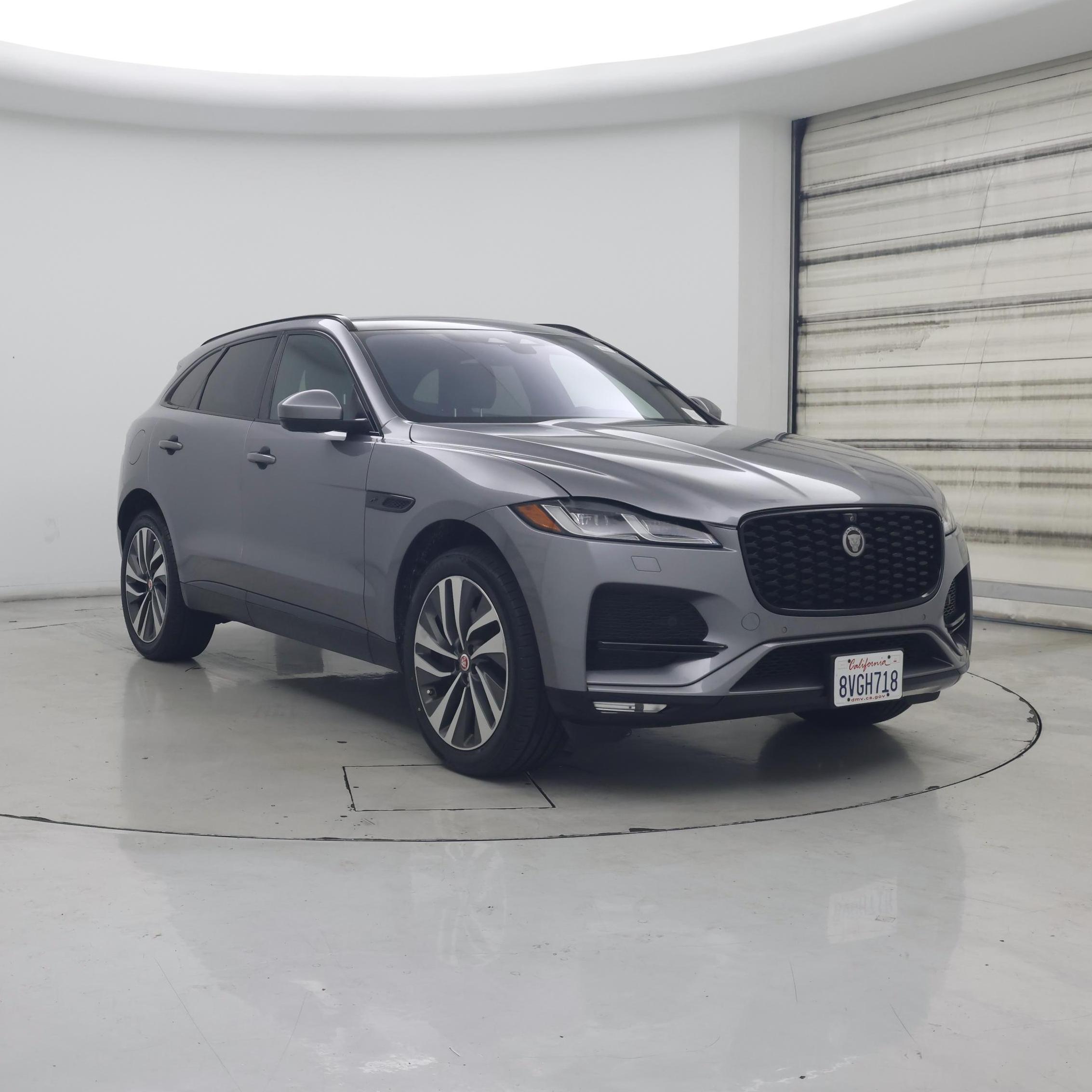 Gray 2021 Jaguar F-PACE SUV / Crossover All-Wheel Drive Automatic