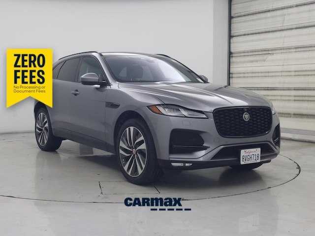 Gray 2021 Jaguar F-PACE SUV / Crossover All-Wheel Drive Automatic