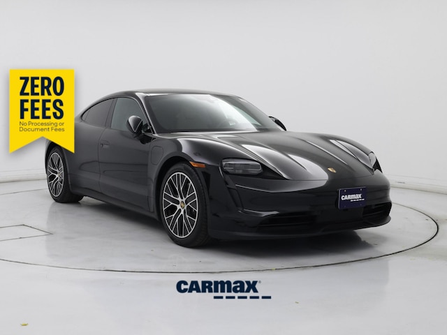 Black 2022 Porsche Taycan Sedan Rear-Wheel Drive Automatic