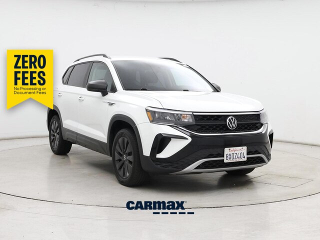 White 2022 Volkswagen Taos SUV / Crossover Front-Wheel Drive Automatic