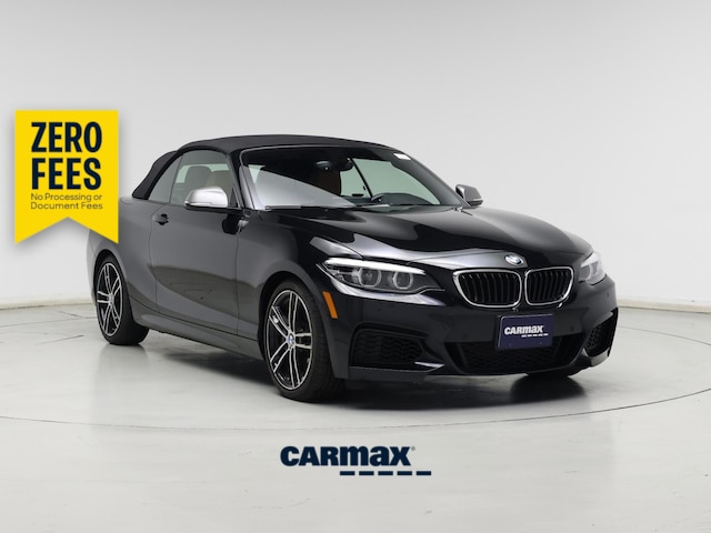 Black 2018 BMW 2 Series Convertible All-Wheel Drive Automatic
