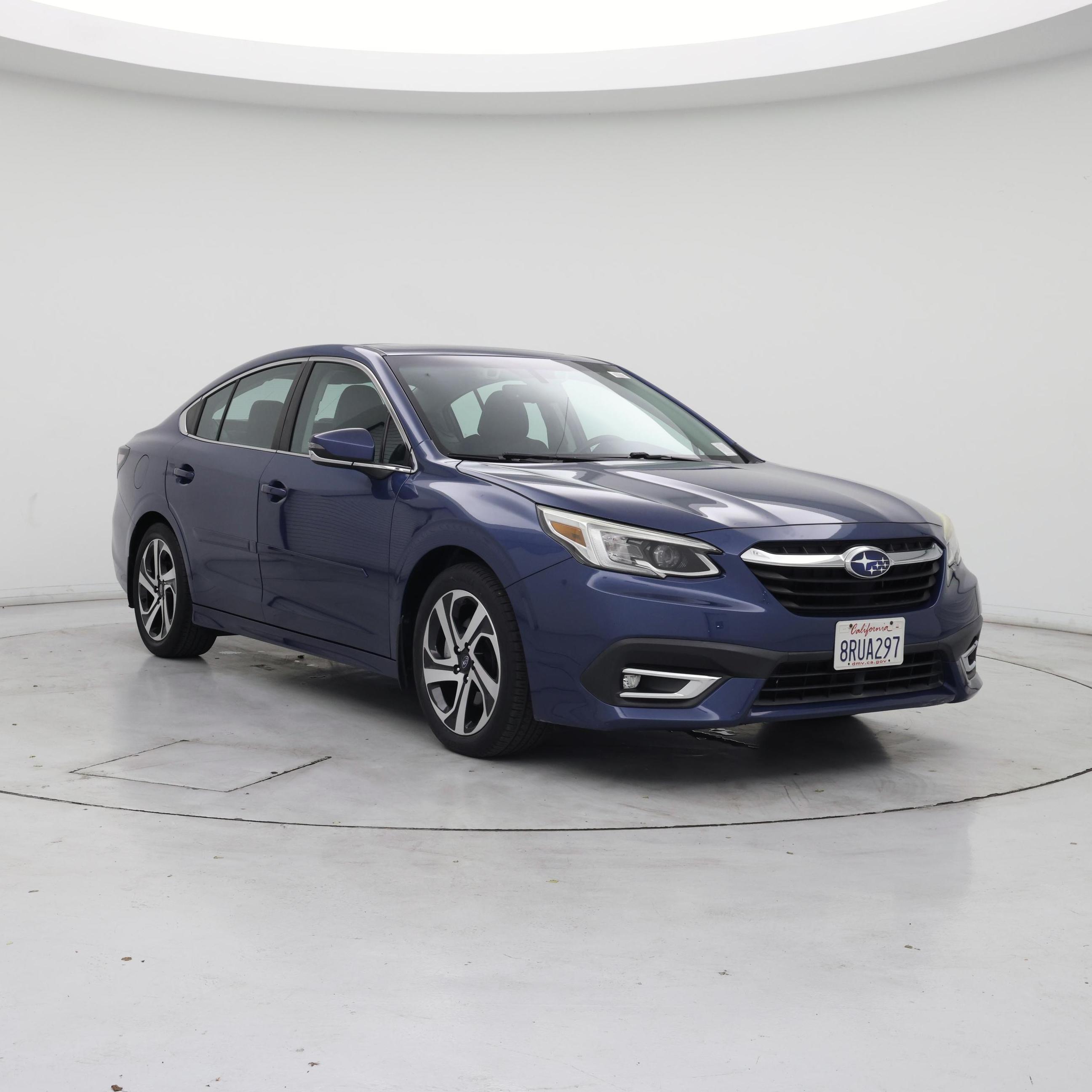 Blue 2020 Subaru Legacy Sedan All-Wheel Drive Automatic