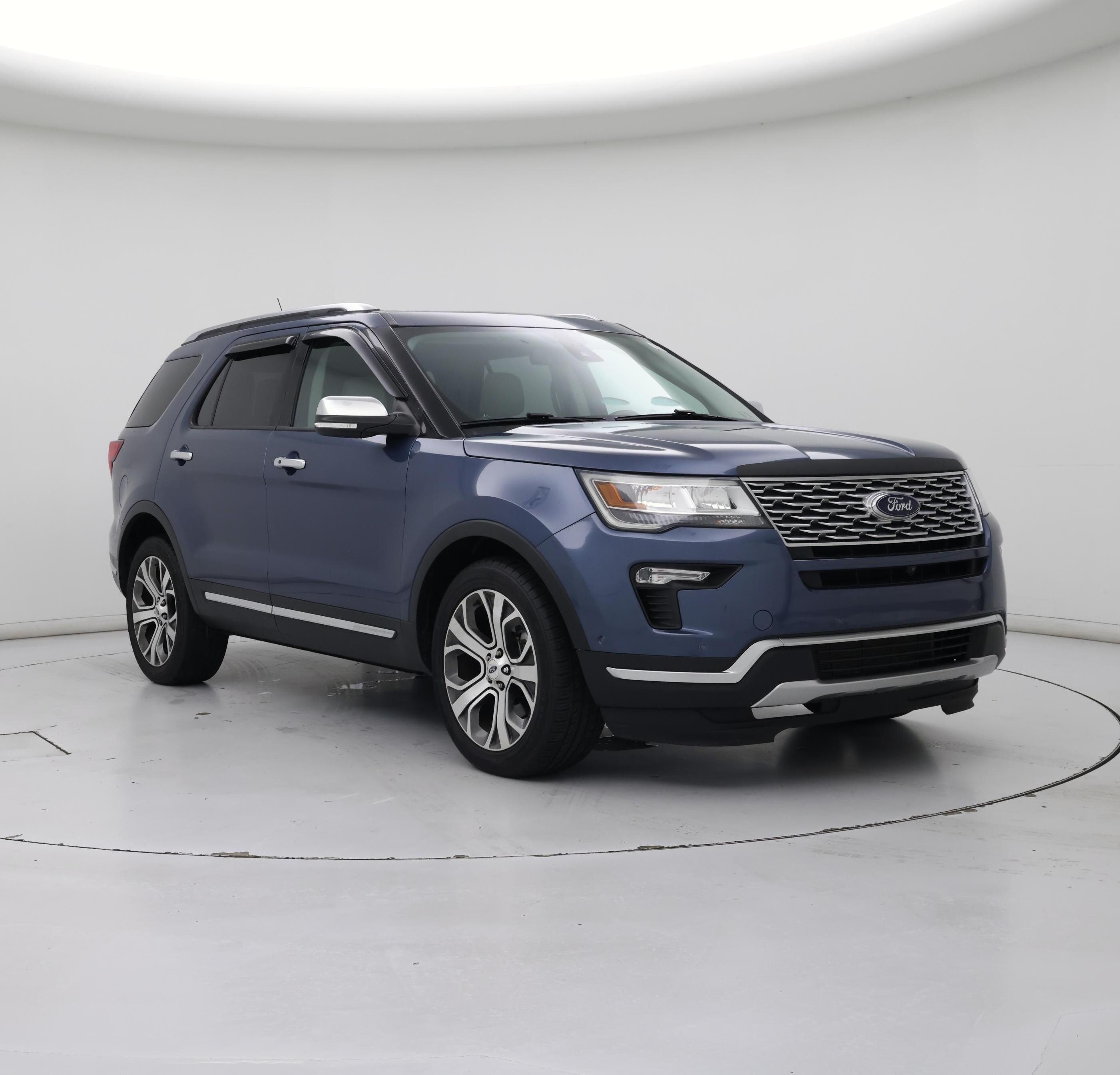 Blue 2018 Ford Explorer SUV / Crossover All-Wheel Drive Automatic