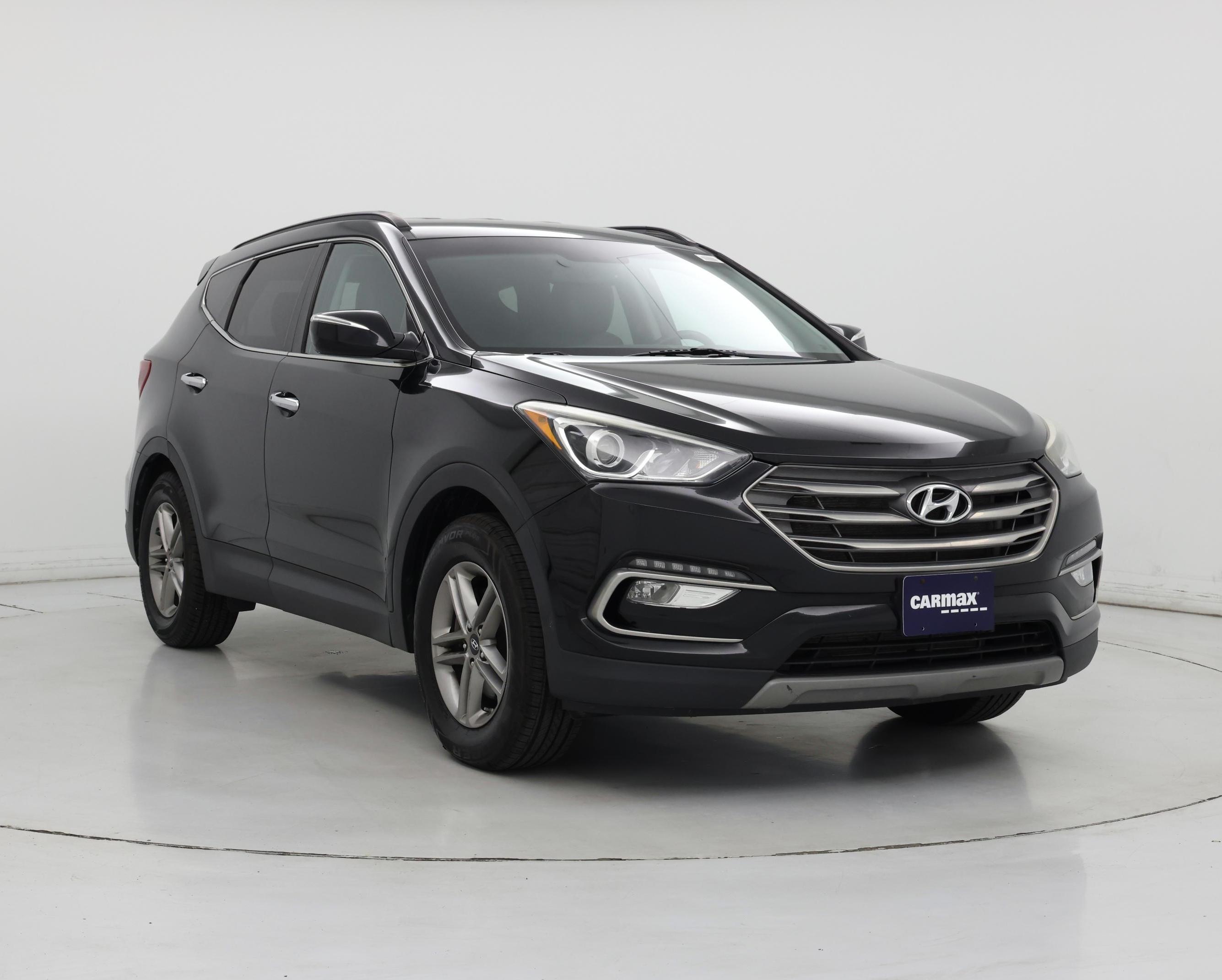 Black 2017 Hyundai Santa Fe Sport SUV / Crossover Front-Wheel Drive Automatic
