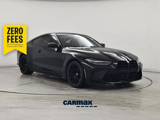Black 2024 BMW M4 Coupe All-Wheel Drive Automatic