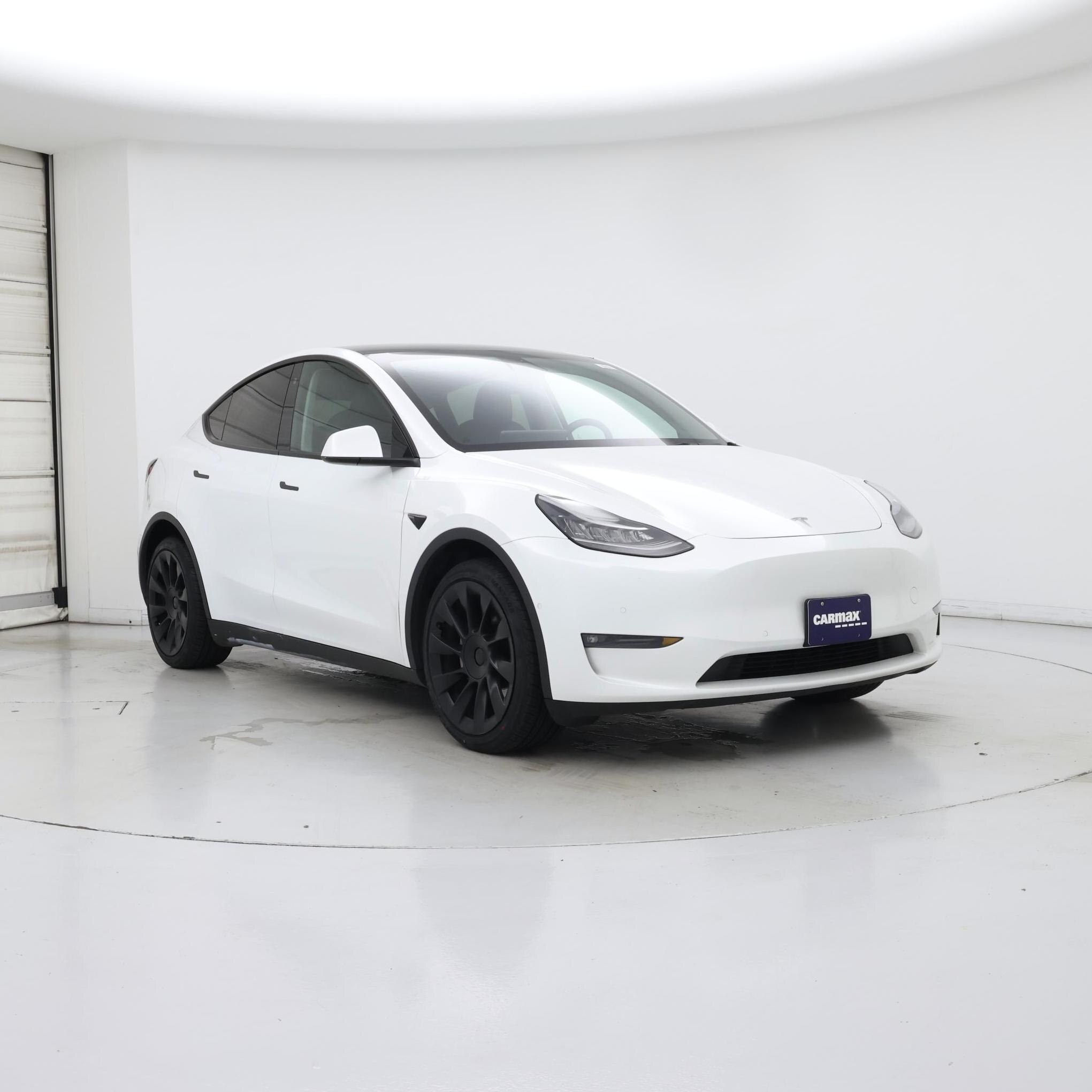 White 2021 Tesla Model Y SUV / Crossover All-Wheel Drive Automatic