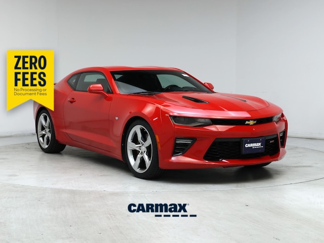 Red 2018 Chevrolet Camaro Coupe Rear-Wheel Drive Automatic