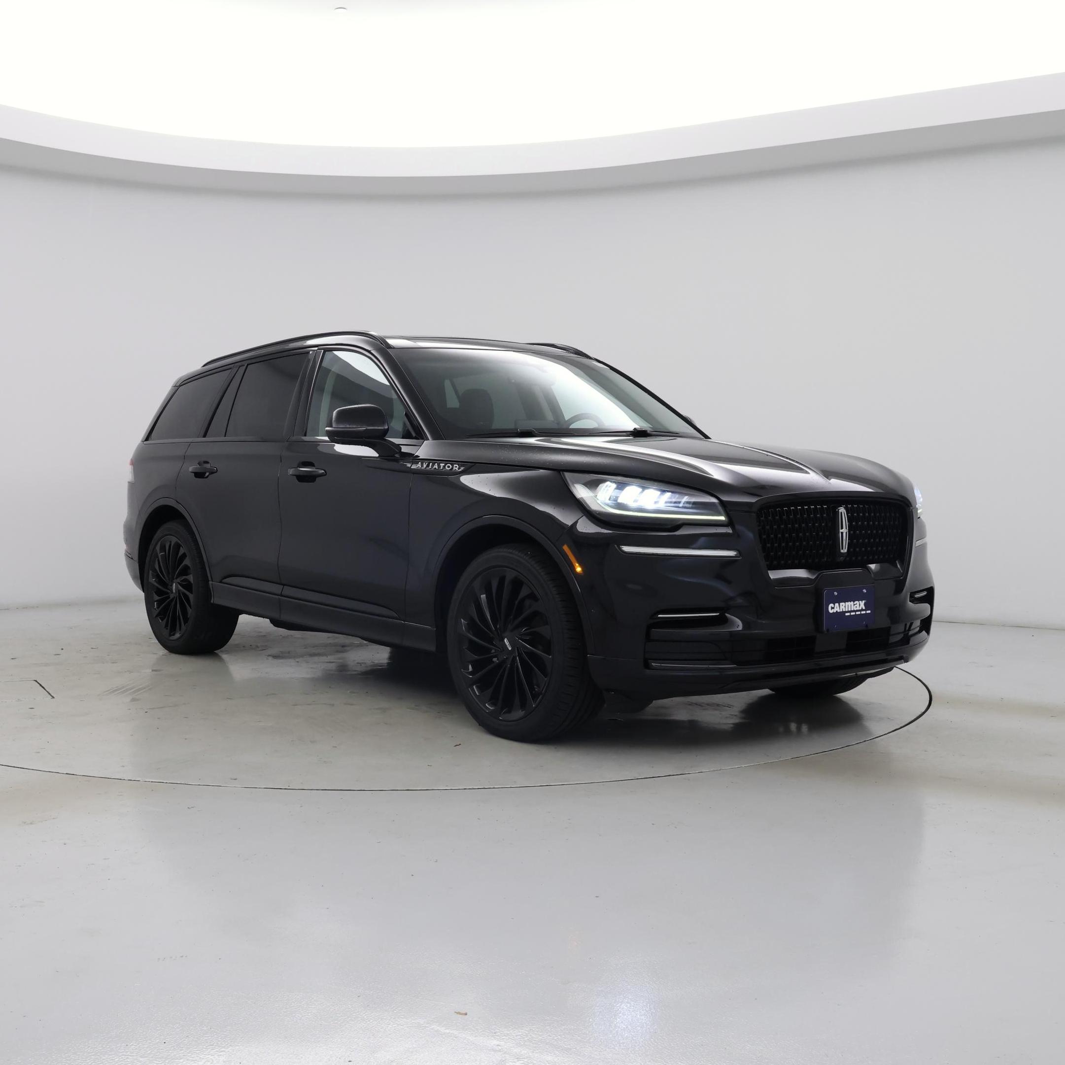 Black 2022 Lincoln Aviator SUV / Crossover All-Wheel Drive Automatic
