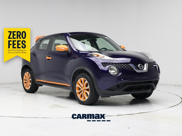 Blue 2015 Nissan Juke SUV / Crossover Front-Wheel Drive Automatic