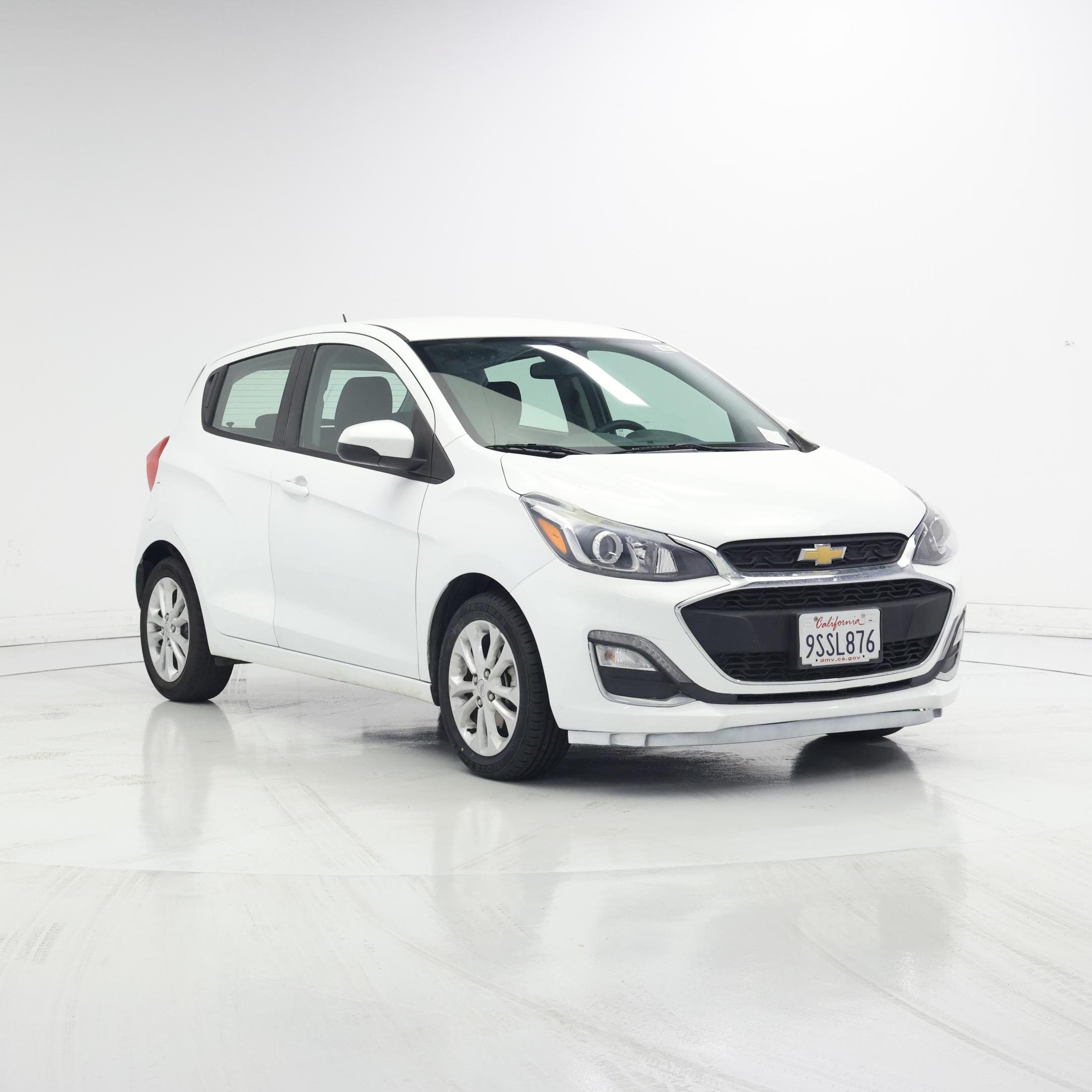 White 2021 Chevrolet Spark Hatchback Front-Wheel Drive Automatic