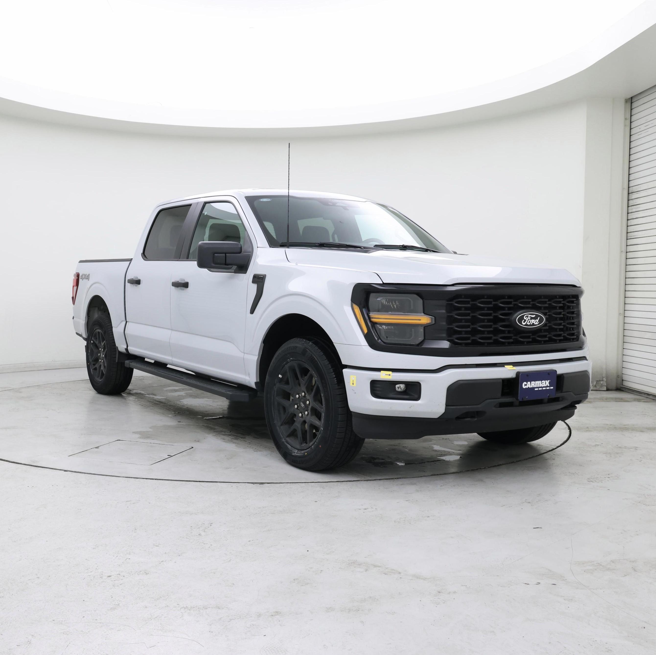 Gray 2025 Ford F-150 Pickup Truck Four-Wheel Drive Automatic