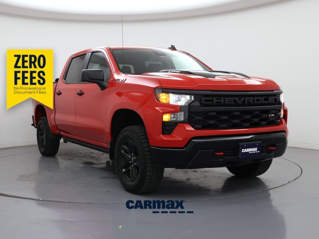 Red 2026 Chevrolet Silverado 1500 Pickup Truck Four-Wheel Drive Automatic