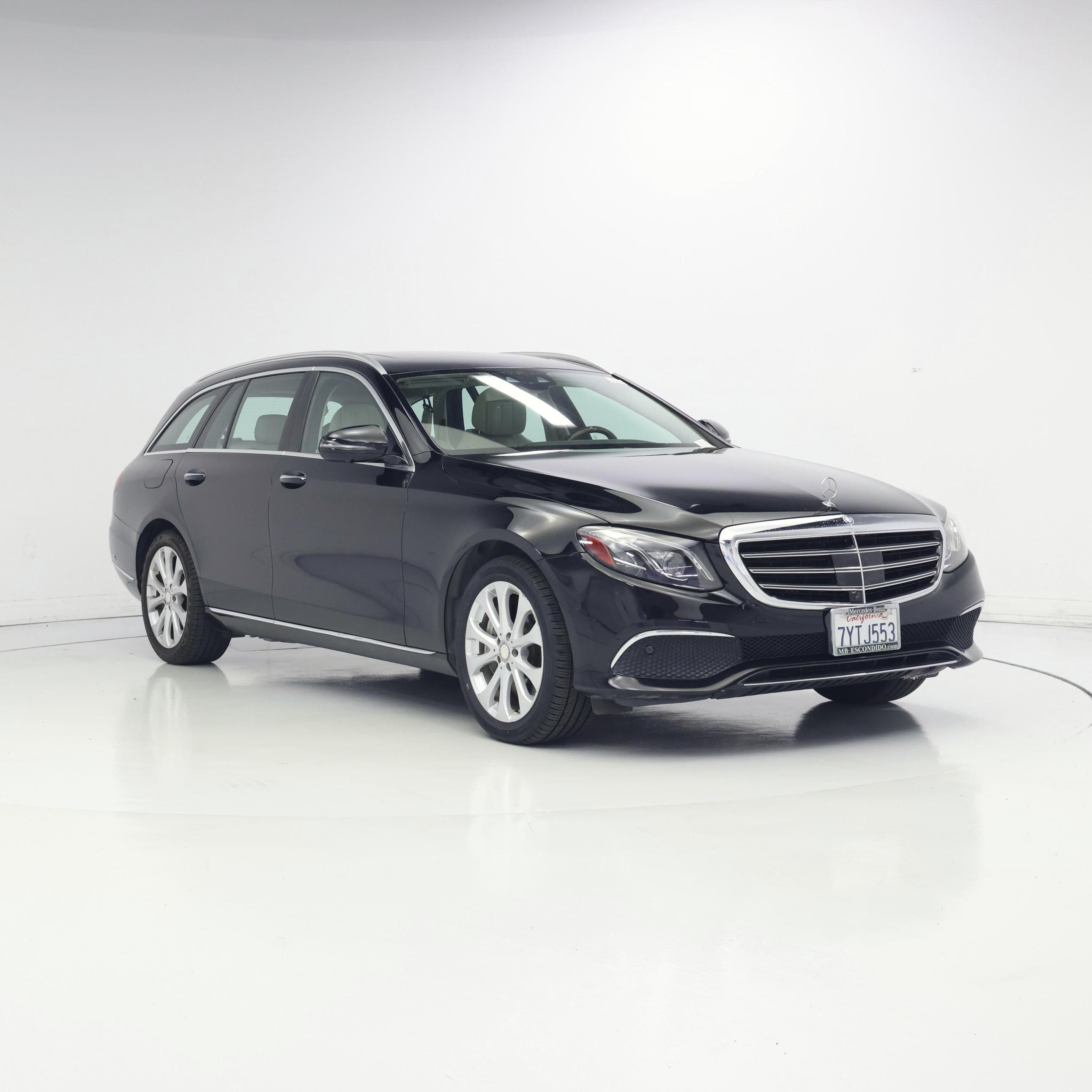 Black 2017 Mercedes-Benz E-Class Wagon All-Wheel Drive Automatic