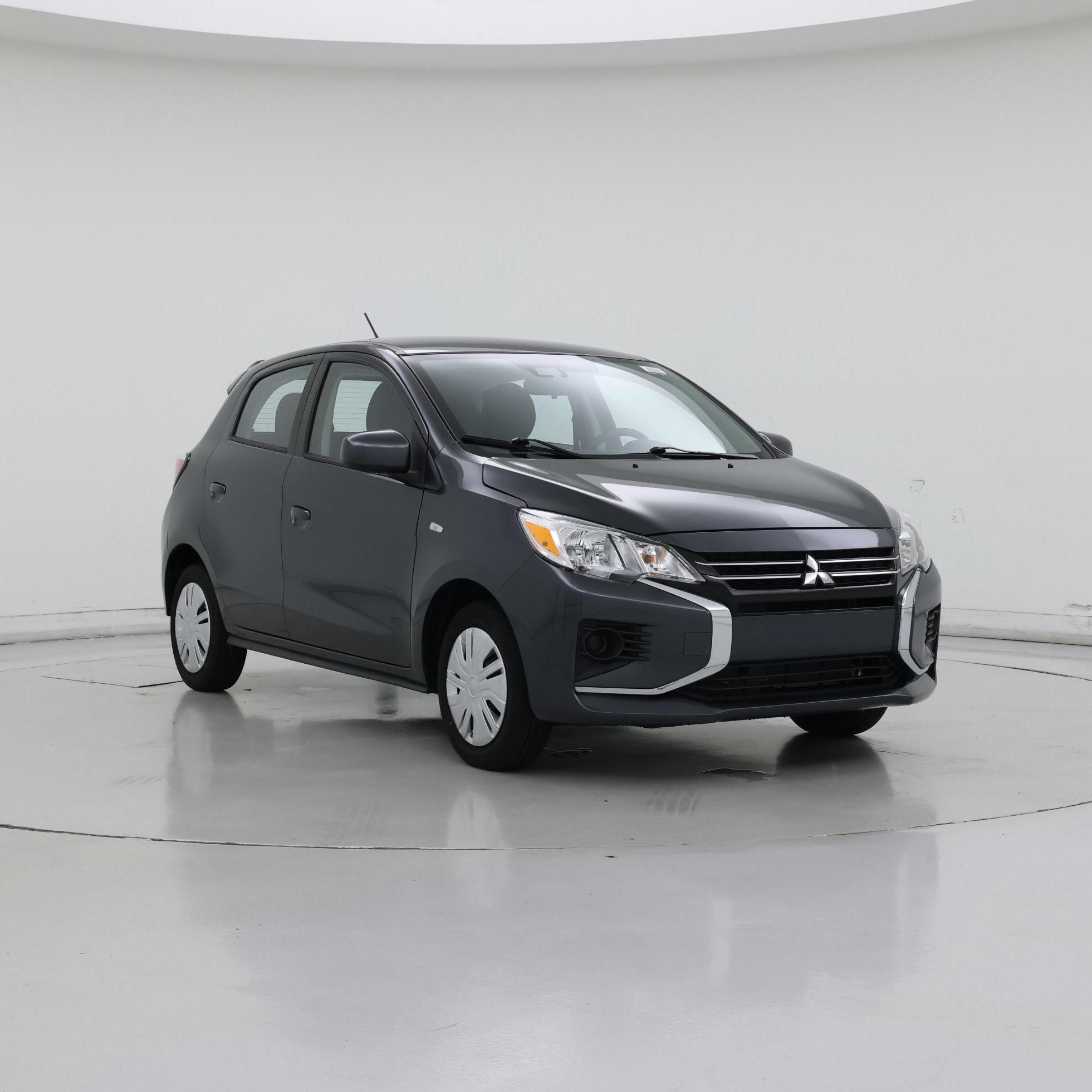 Gray 2024 Mitsubishi Mirage Hatchback Front-Wheel Drive Automatic