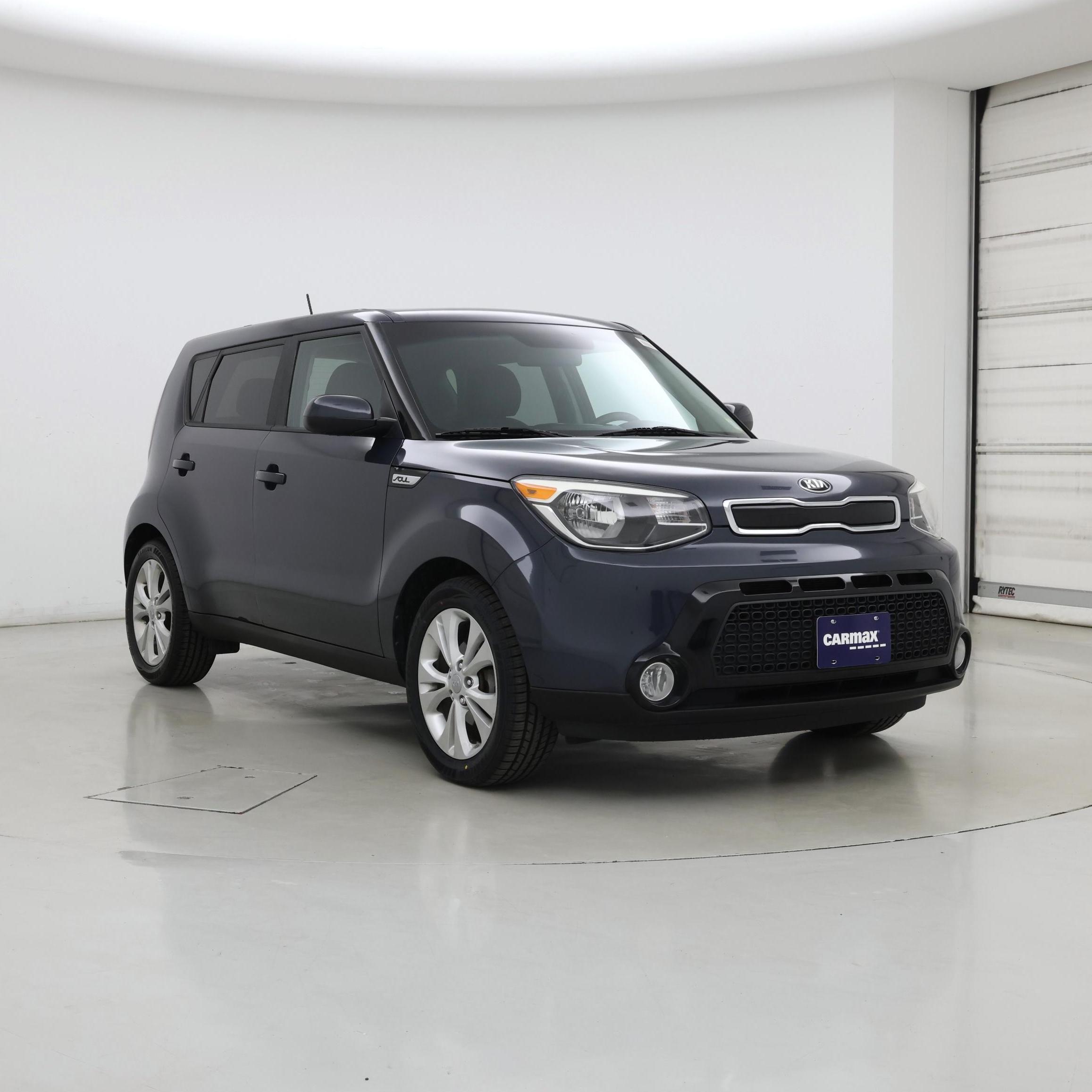 Blue 2016 Kia Soul Wagon Front-Wheel Drive Automatic