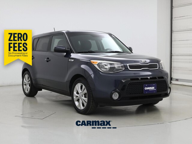 Blue 2016 Kia Soul Wagon Front-Wheel Drive Automatic