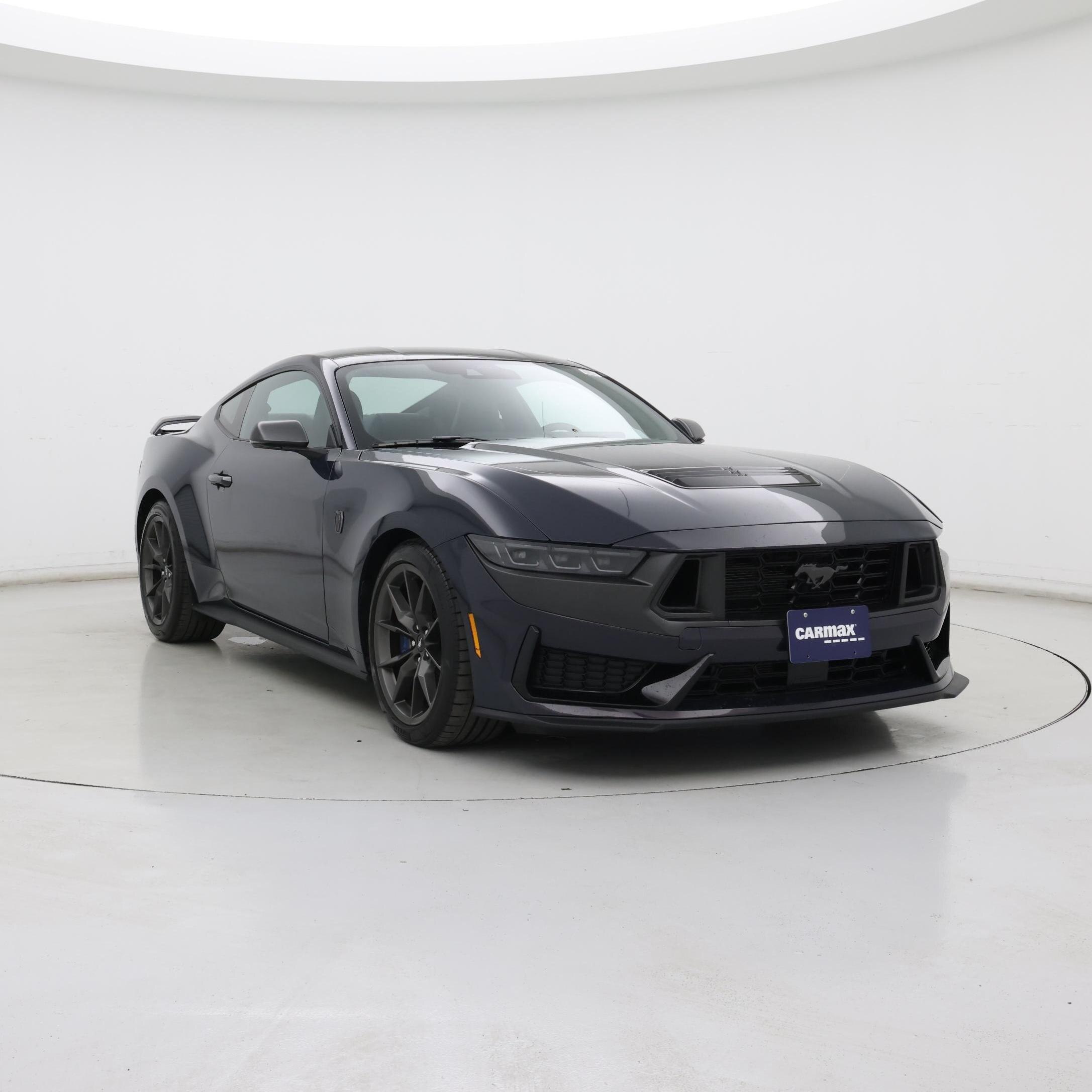 Blue 2024 Ford Mustang Coupe Rear-Wheel Drive Automatic