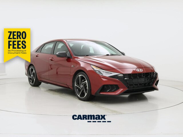 Red 2023 Hyundai Elantra Sedan Front-Wheel Drive Automatic