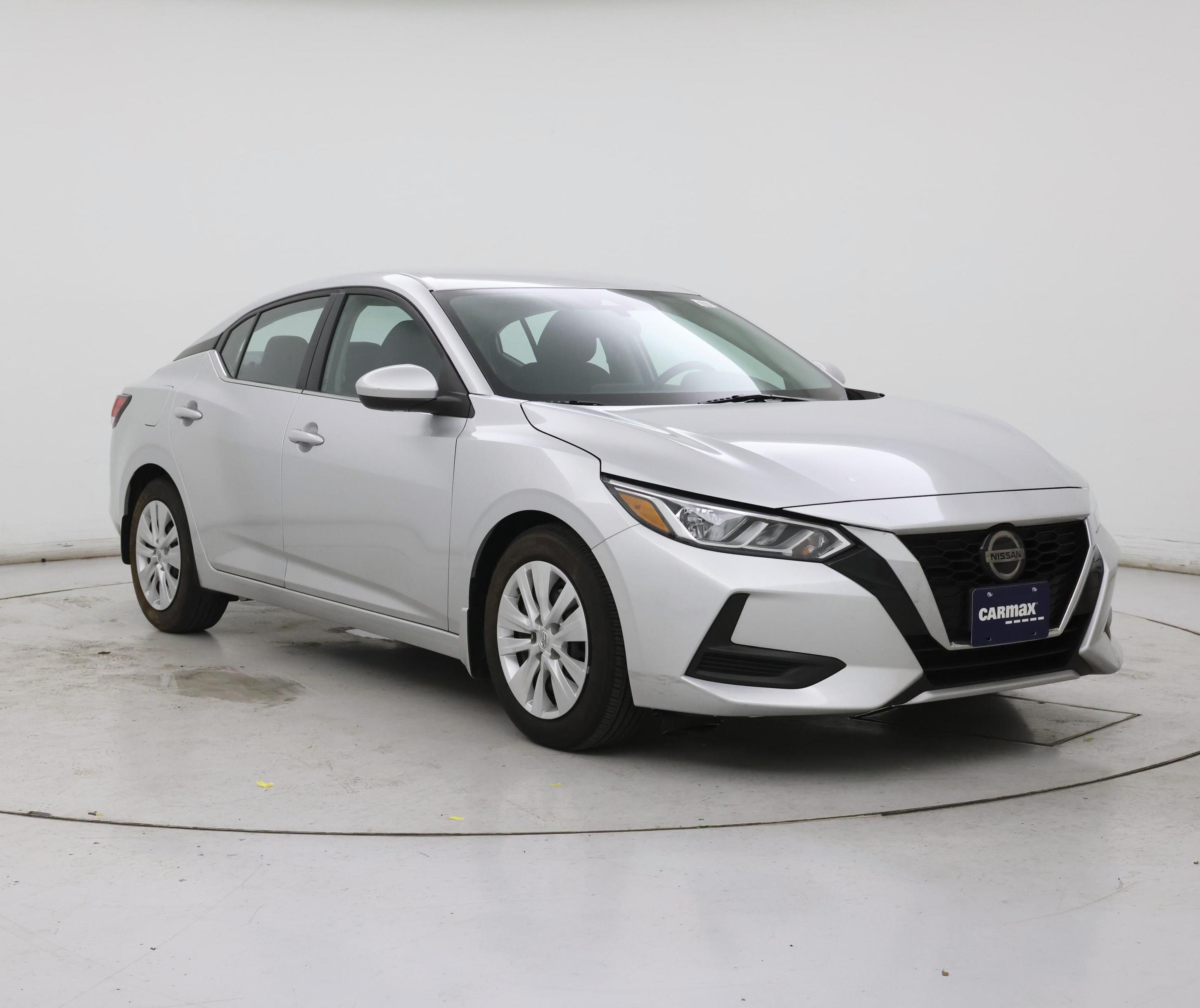 Silver 2021 Nissan Sentra Sedan Front-Wheel Drive Automatic