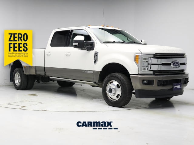 White 2018 Ford F-350 Super Duty Pickup Truck Four-Wheel Drive Automatic