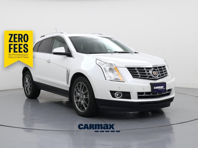 White 2016 Cadillac SRX SUV / Crossover Front-Wheel Drive Automatic