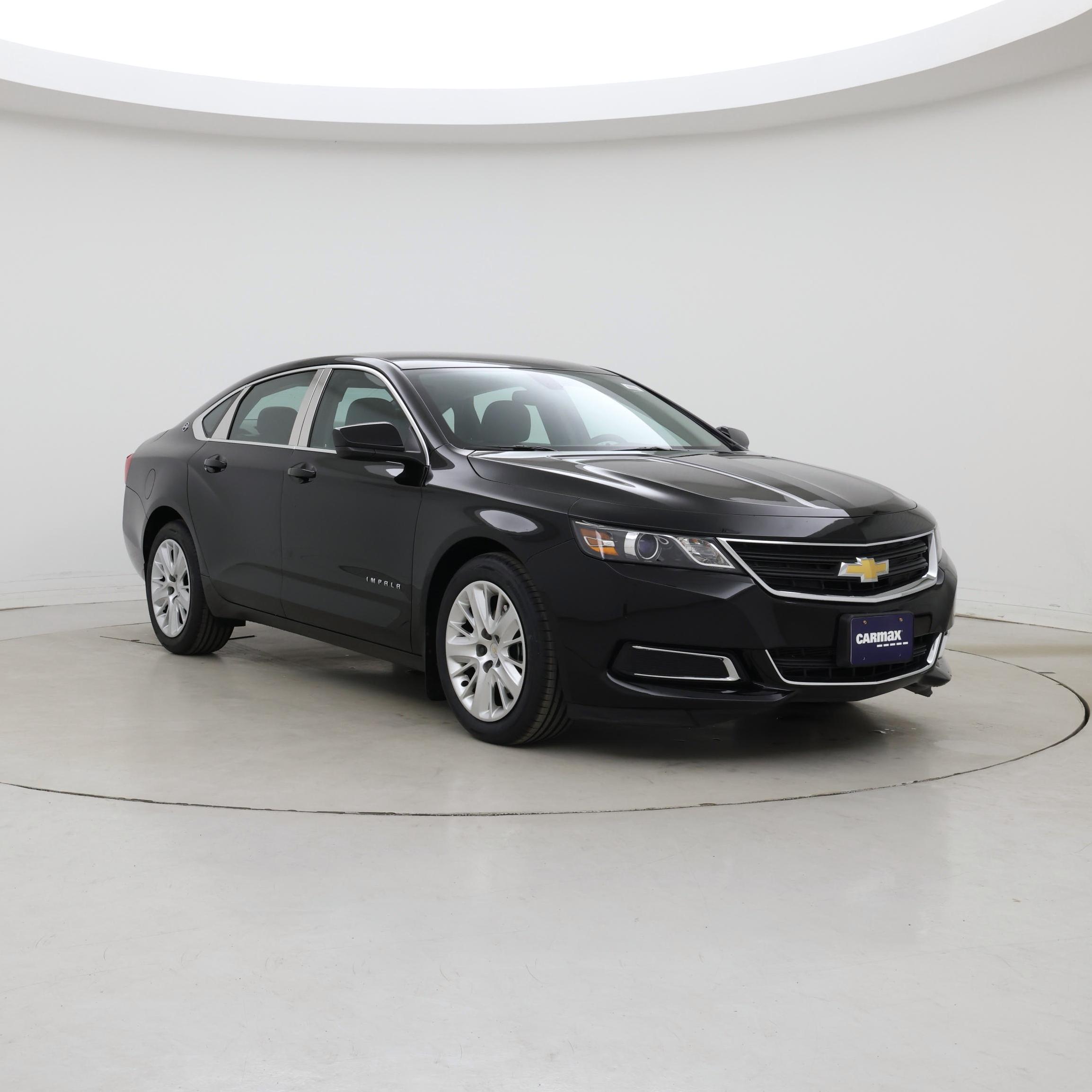 Black 2017 Chevrolet Impala Sedan Front-Wheel Drive Automatic