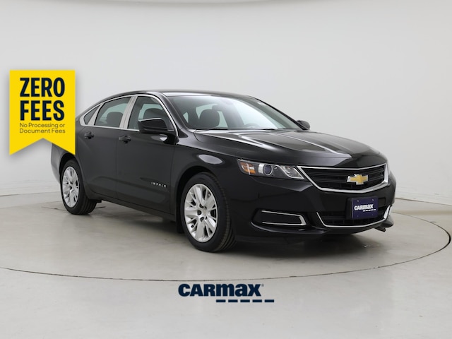 Black 2017 Chevrolet Impala Sedan Front-Wheel Drive Automatic