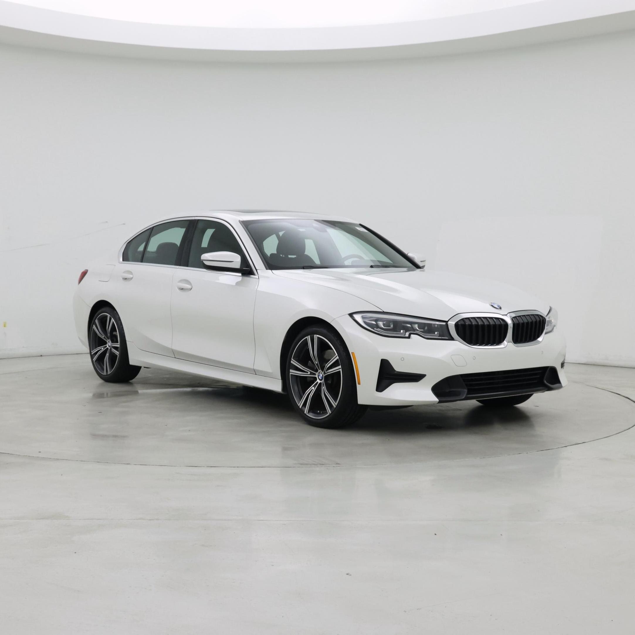 White 2021 BMW 3 Series Sedan Rear-Wheel Drive Automatic