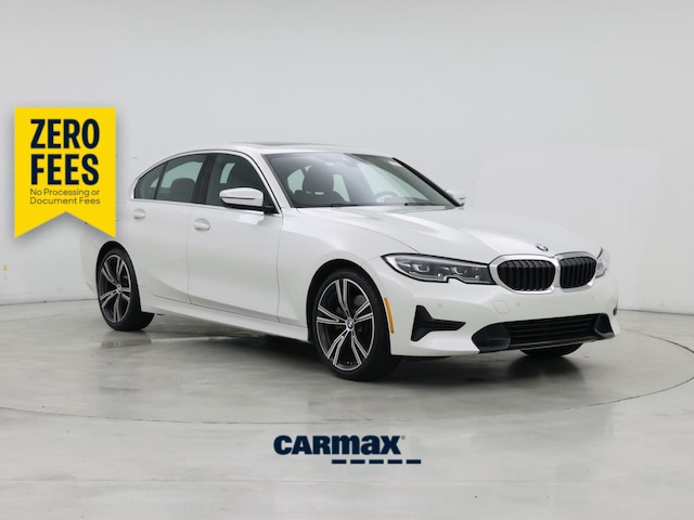 White 2021 BMW 3 Series Sedan Rear-Wheel Drive Automatic