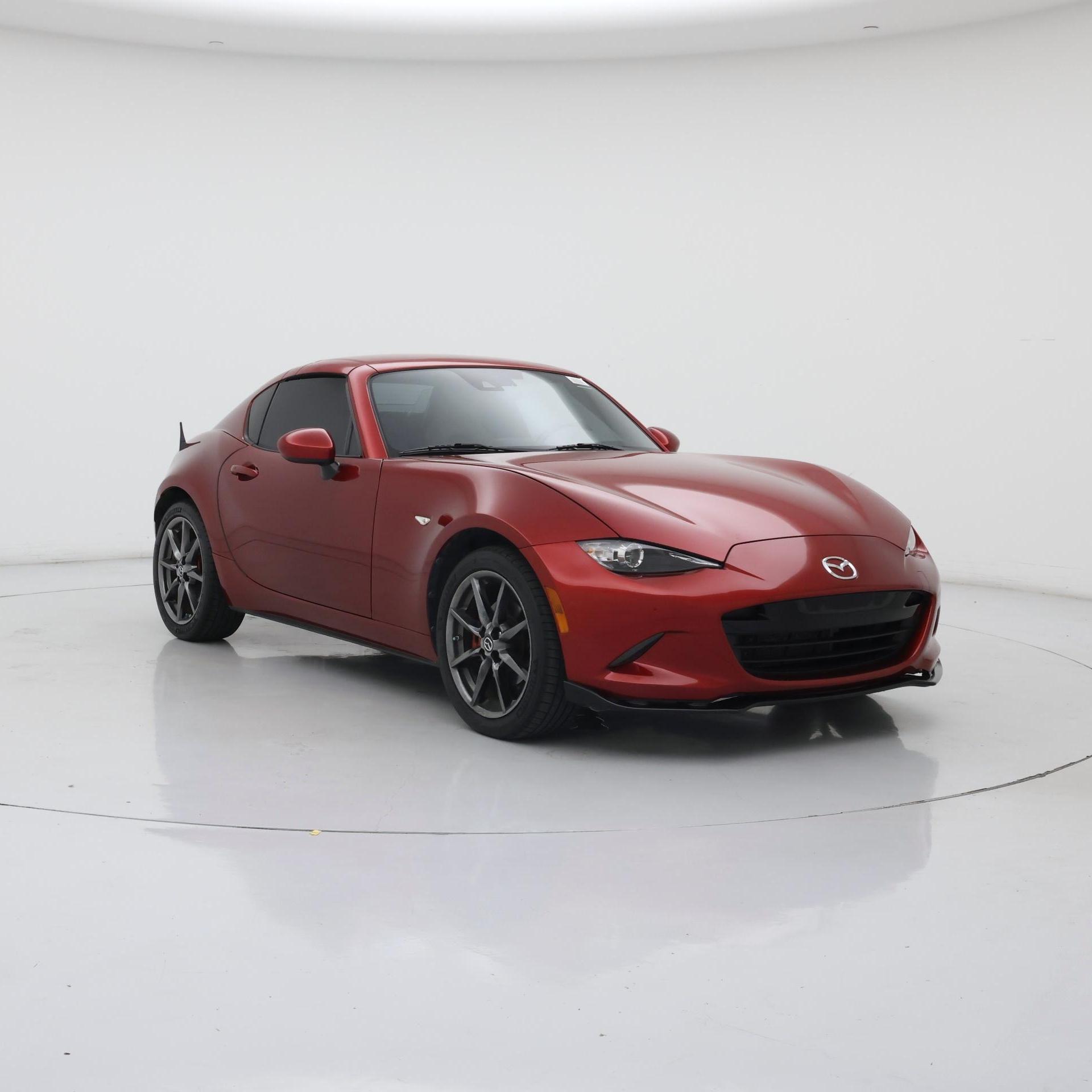 Red 2020 Mazda MX-5 Miata Convertible Rear-Wheel Drive Automatic