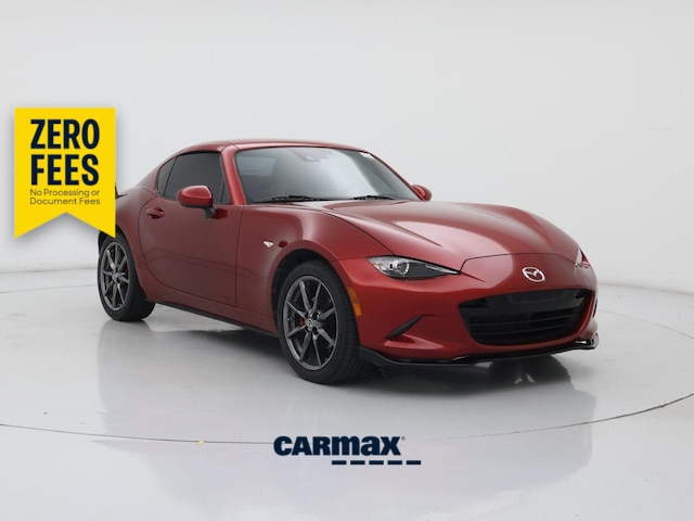 Red 2020 Mazda MX-5 Miata Convertible Rear-Wheel Drive Automatic