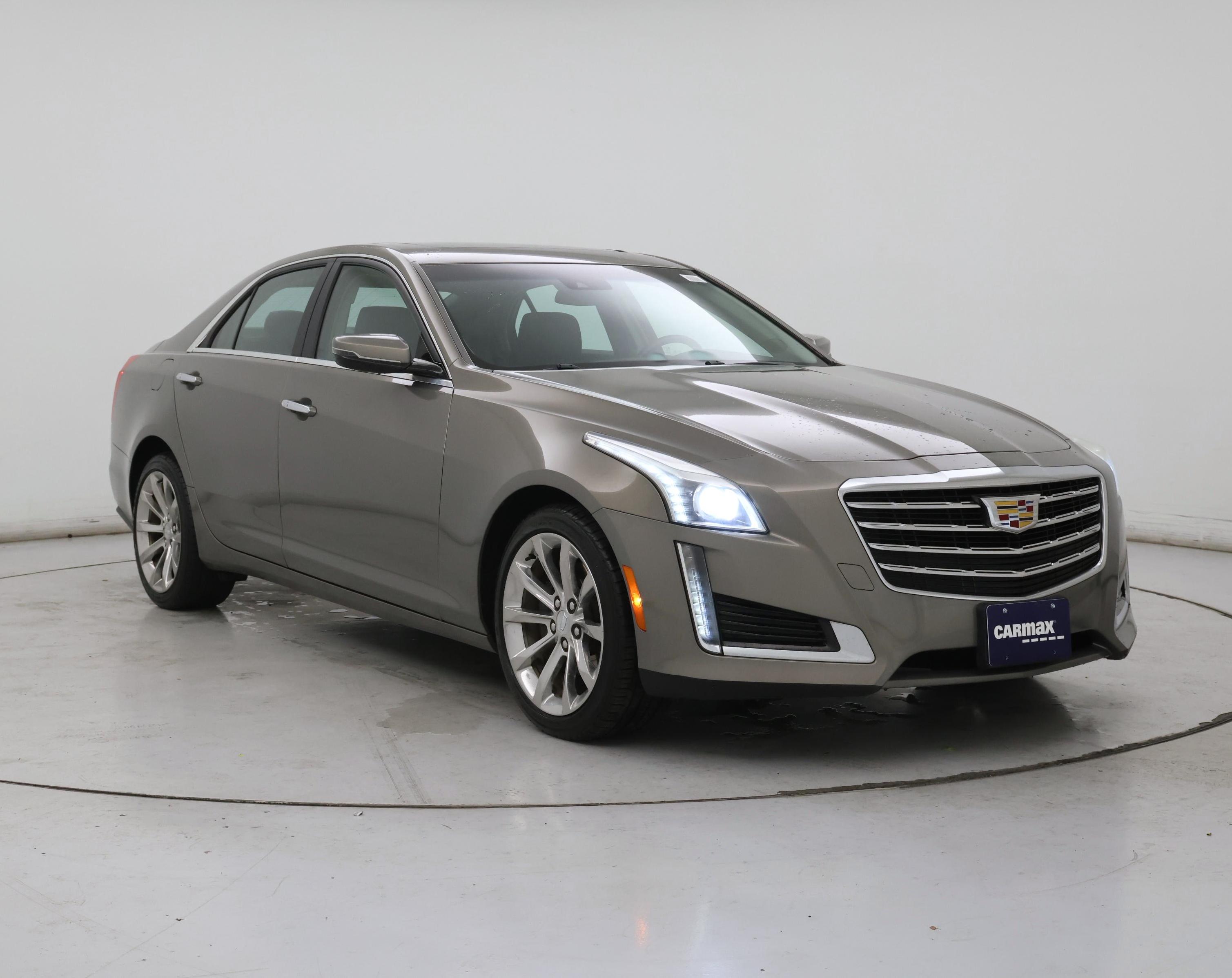 Brown (Tan) 2017 Cadillac CTS Sedan All-Wheel Drive Automatic