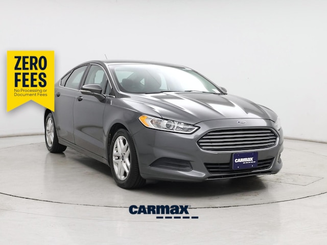 Gray 2016 Ford Fusion Sedan Front-Wheel Drive Automatic
