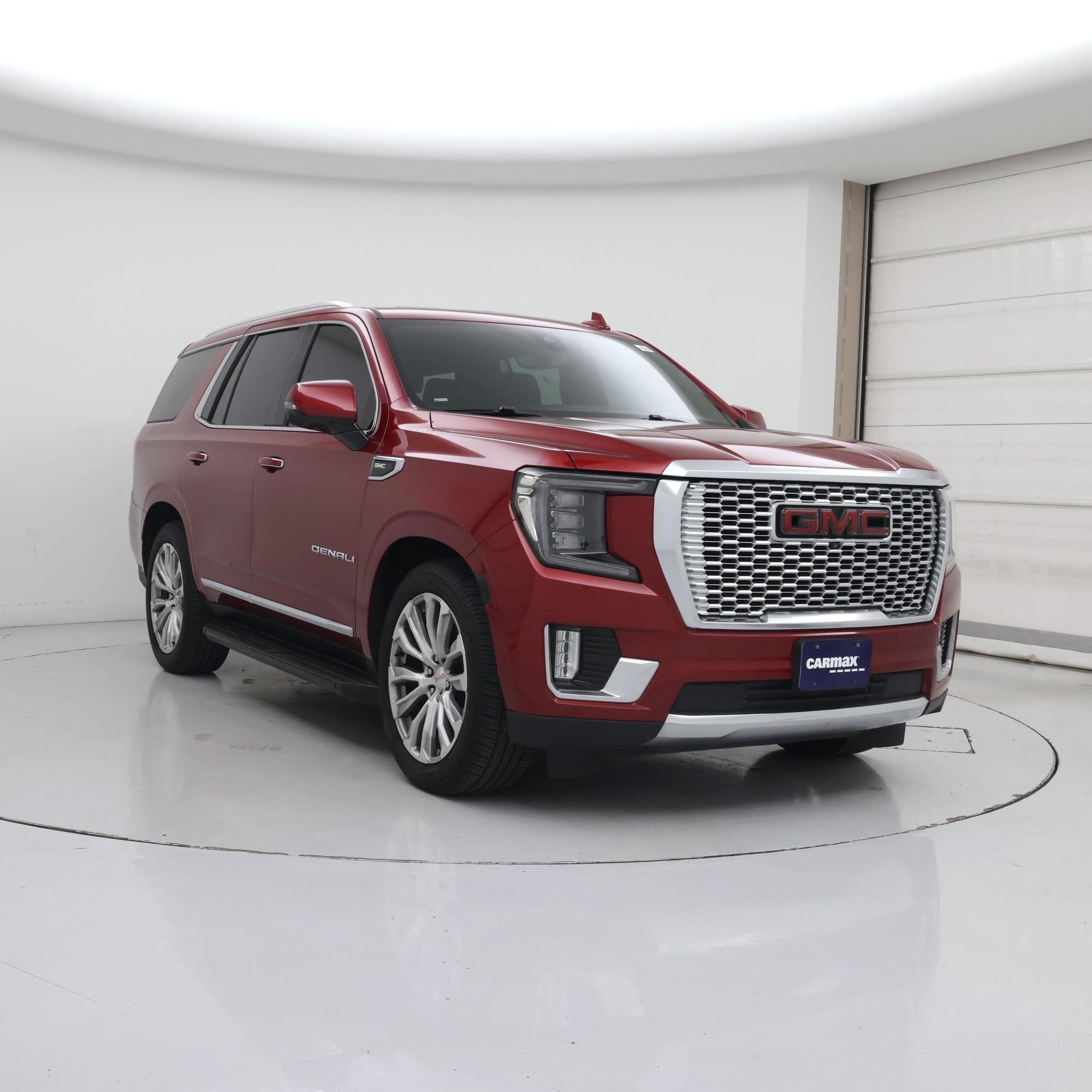 Red 2022 GMC Yukon SUV / Crossover Four-Wheel Drive Automatic