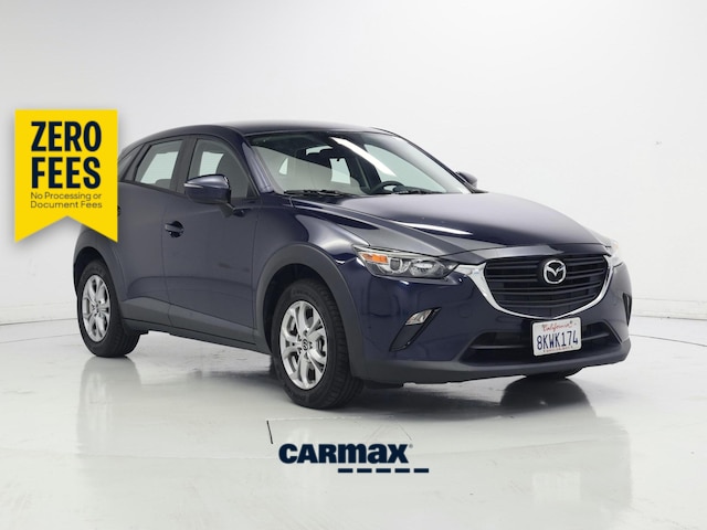 Blue 2019 Mazda CX-3 SUV / Crossover Front-Wheel Drive Automatic