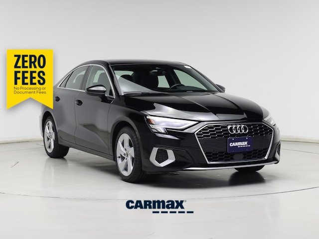 Black 2023 Audi A3 Sedan Front-Wheel Drive Automatic