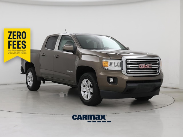 Brown 2015 GMC Canyon Pickup Truck Four-Wheel Drive Automatic