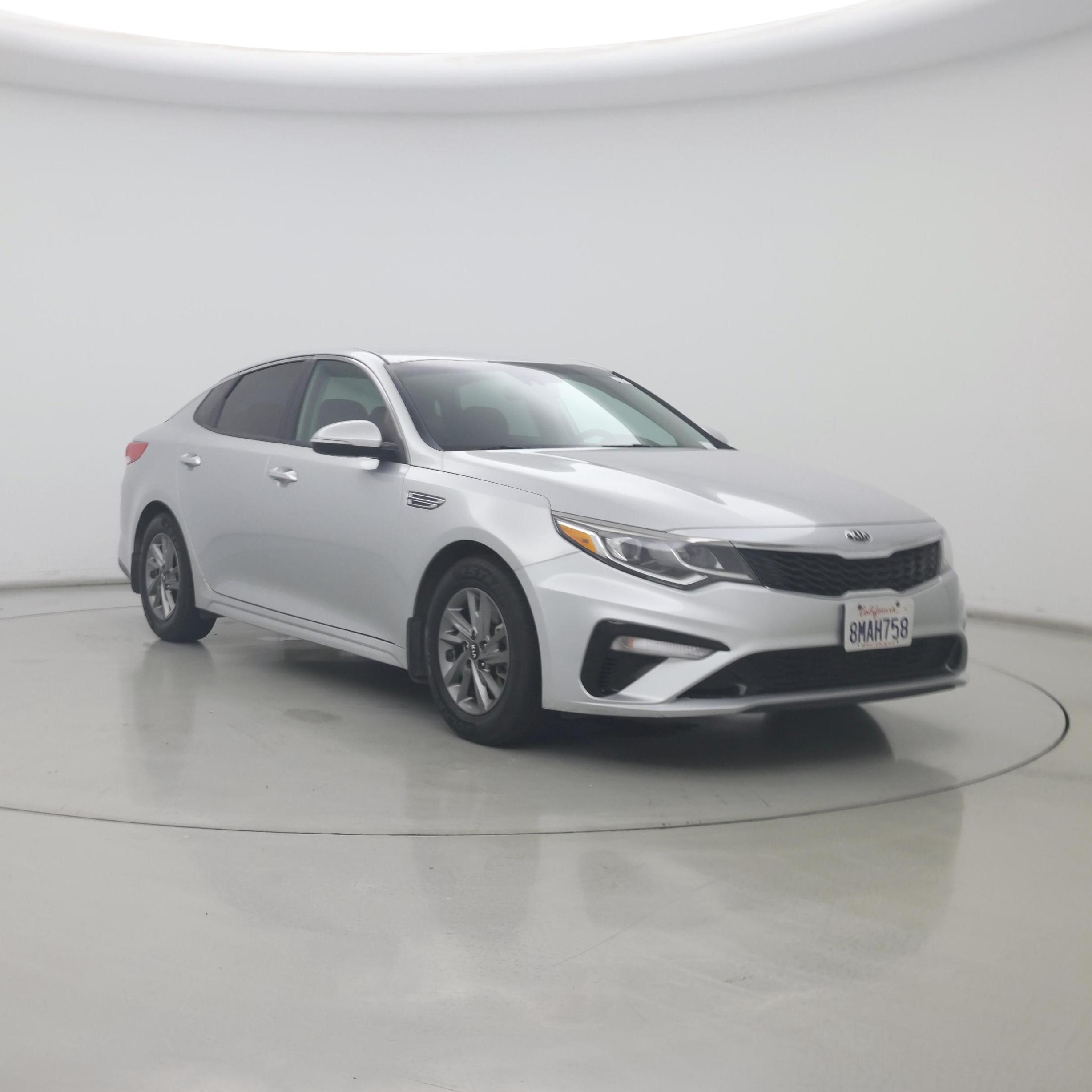Silver 2019 Kia Optima Sedan Front-Wheel Drive Automatic