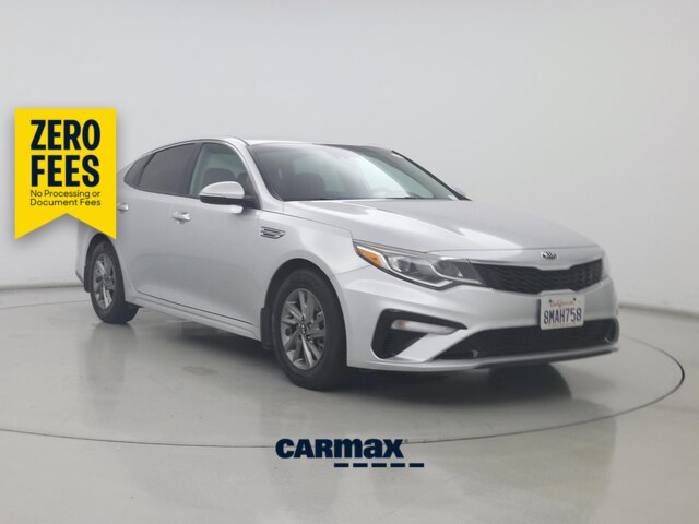 Silver 2019 Kia Optima Sedan Front-Wheel Drive Automatic