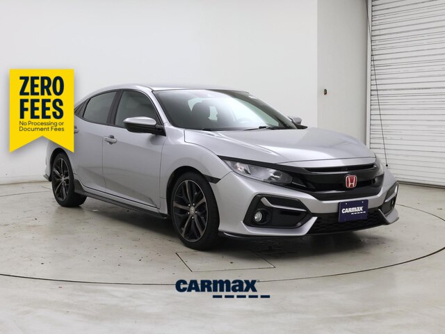 Silver 2021 Honda Civic Hatchback Hatchback Front-Wheel Drive Automatic