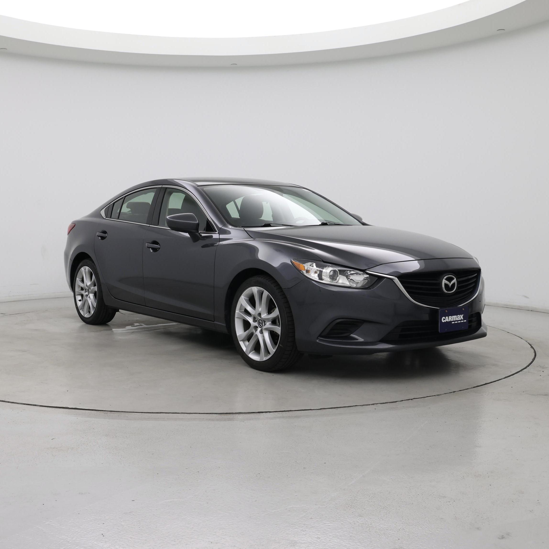 Gray 2016 Mazda MAZDA6 Sedan Front-Wheel Drive Manual