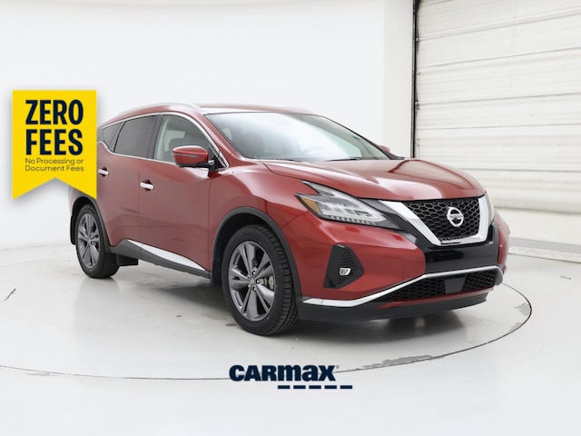 Red 2020 Nissan Murano SUV / Crossover Front-Wheel Drive Automatic