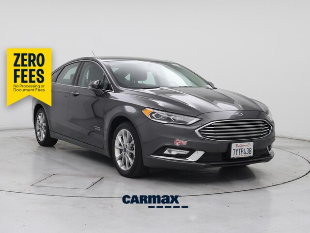 Gray 2017 Ford Fusion Energi Sedan Front-Wheel Drive Automatic