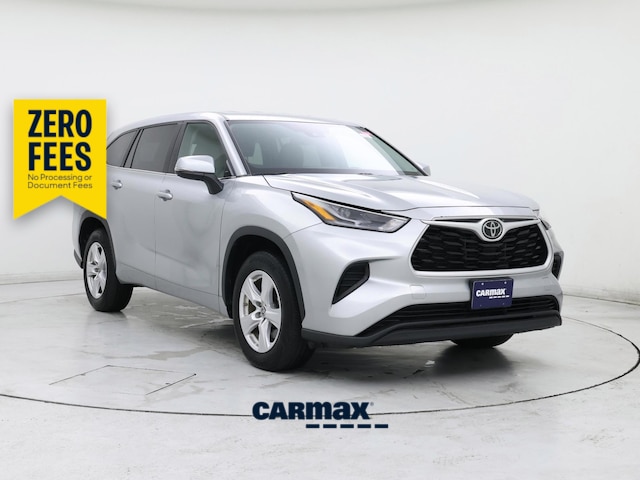 Silver 2023 Toyota Highlander SUV / Crossover Front-Wheel Drive Automatic